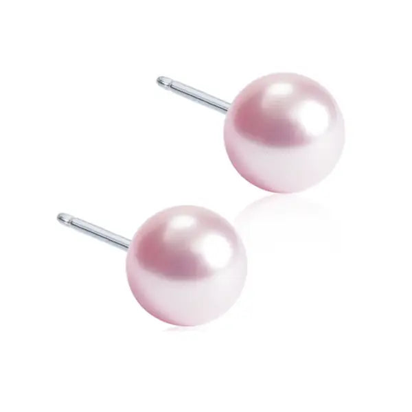 Blomdahl Nt 6 Mm Pearl Light Rose 