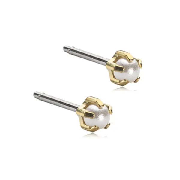 Blomdahl Gt Tiffany Pearl 4 Mm