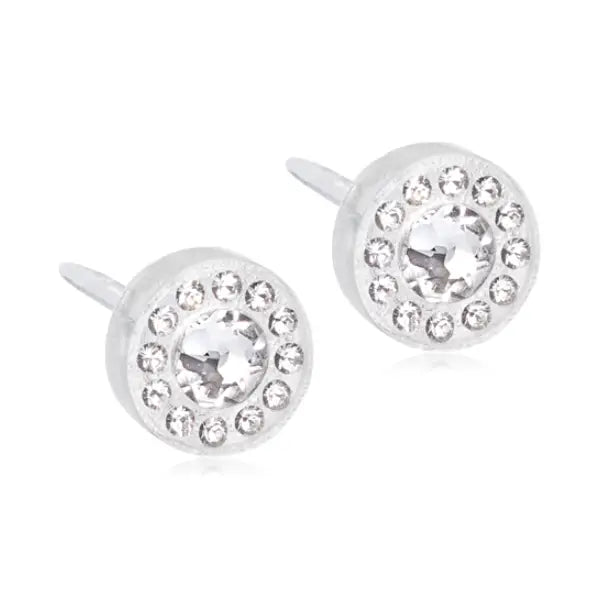 Blomdahl Mp Brilliance Halo 6 Mm, Crystal 