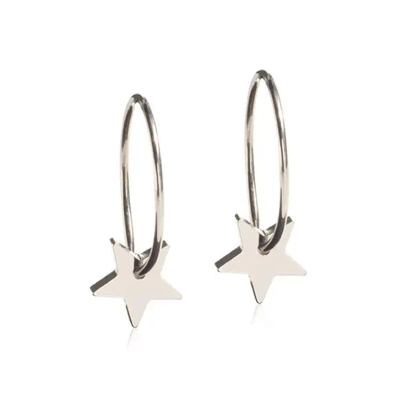 Blomdahl Nt Ear Ring, Pendant Star 8 Mm