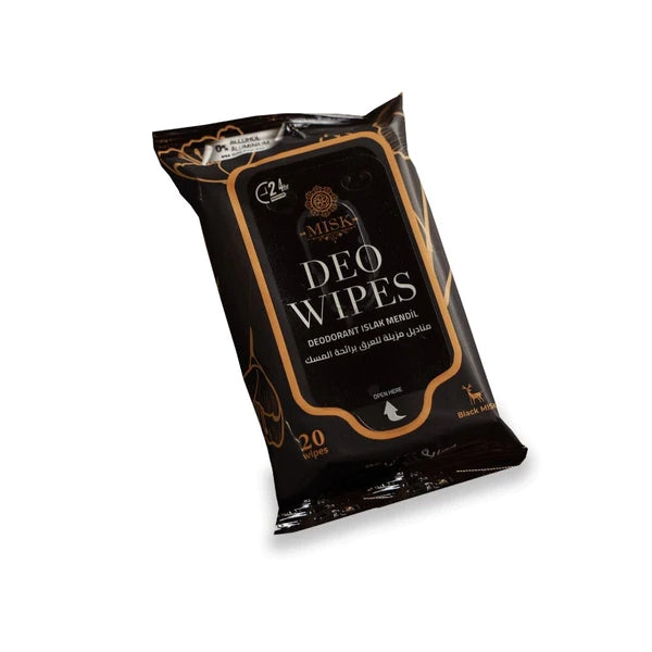 Misk Deo Black Misk 20 Wipes