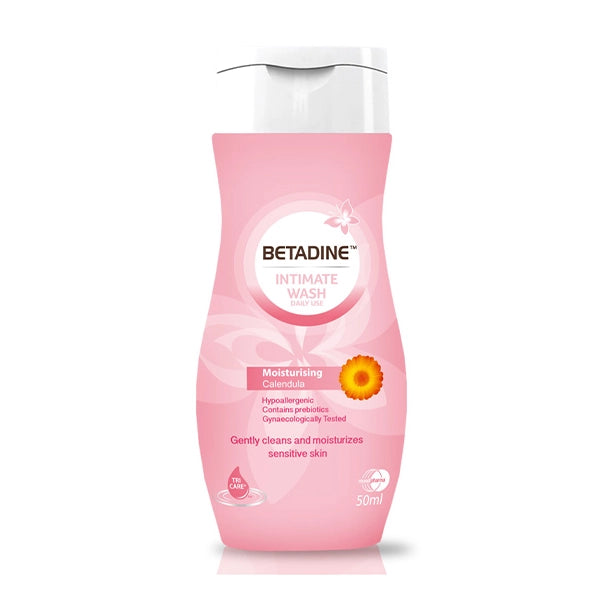Betadine Intimate Wash Moisturizing Calendula 50ml