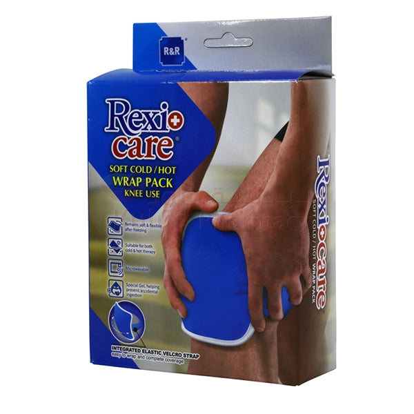 Rexi Care Soft Cold/hot Wrap Pack Knee Use