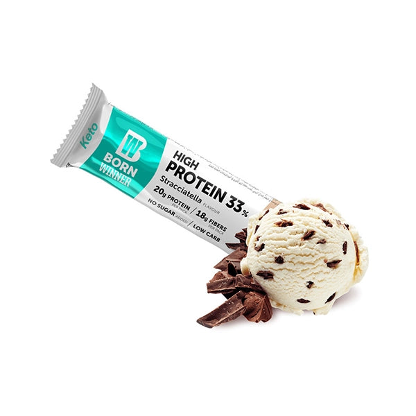 Born Winner Keto Protein Stracciatela 60g - Nutritious Snack - Born Winner