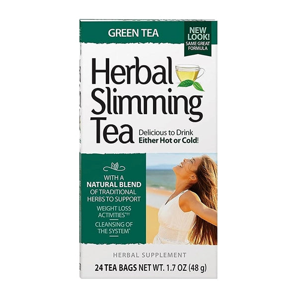 21st Century Herbal Slimming Tea Green Tea 24 Bags