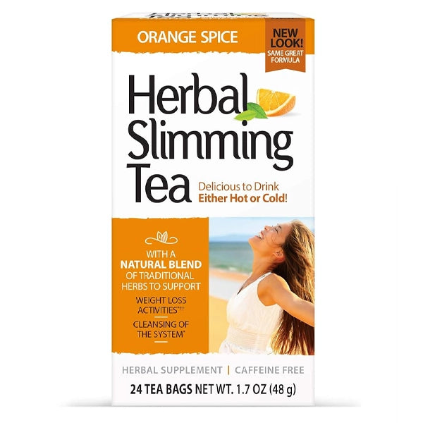 21st Century Herbal Slimming Tea Orange Spice 24 Bags