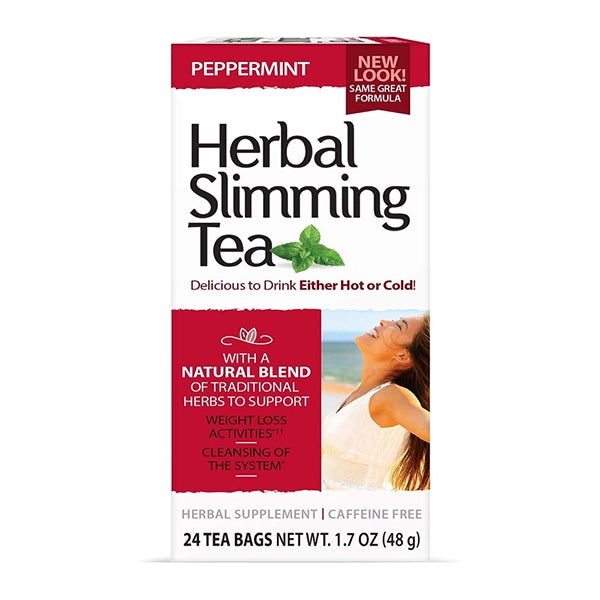 21st Century Herbal Slimming Tea Peppermint 24 Bags