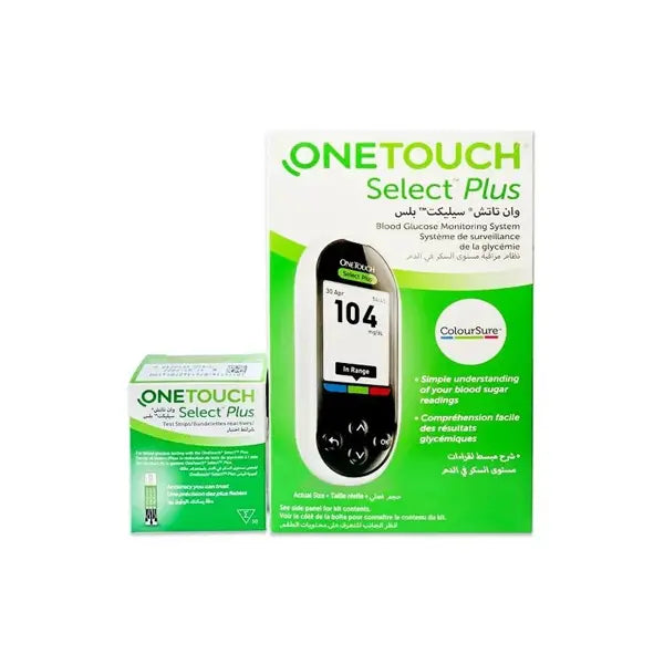 Onetouch Select Plus + 100 Strips ( Offer Pack )