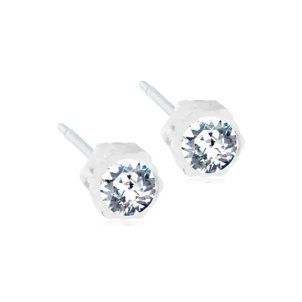 blomdahl ear piercing 4mm crystal 