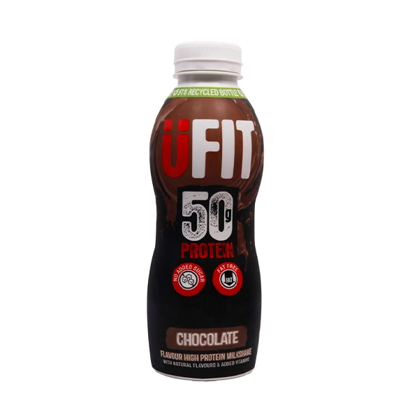 Ufit High Protein Milkshake Chocolate 500ml - High Protein - Ufit