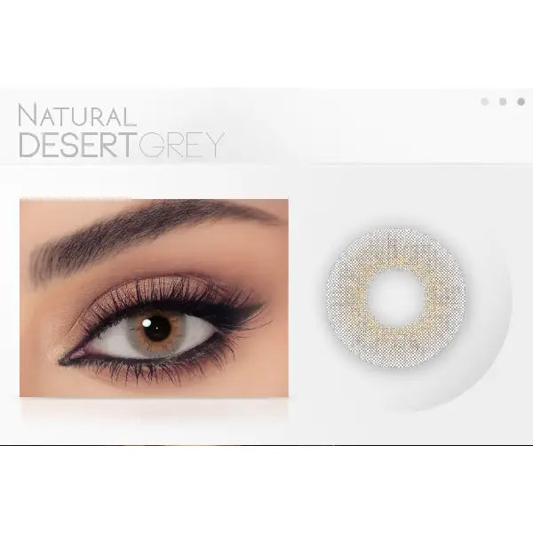 Celena Monthly Contact Lenses Desert Grey