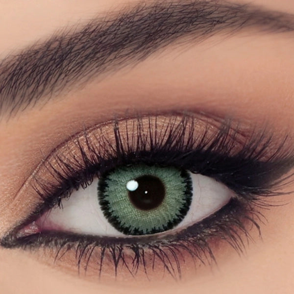 Celena Monthly Contact Lenses Forest Green