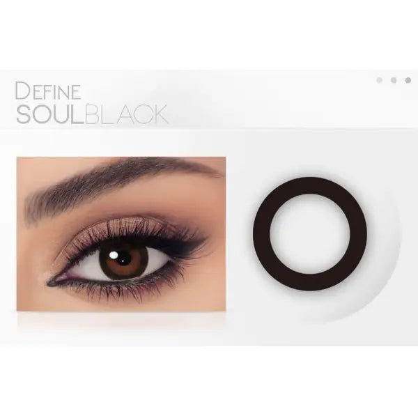 Celena Monthly Contact Lenses Soul Black