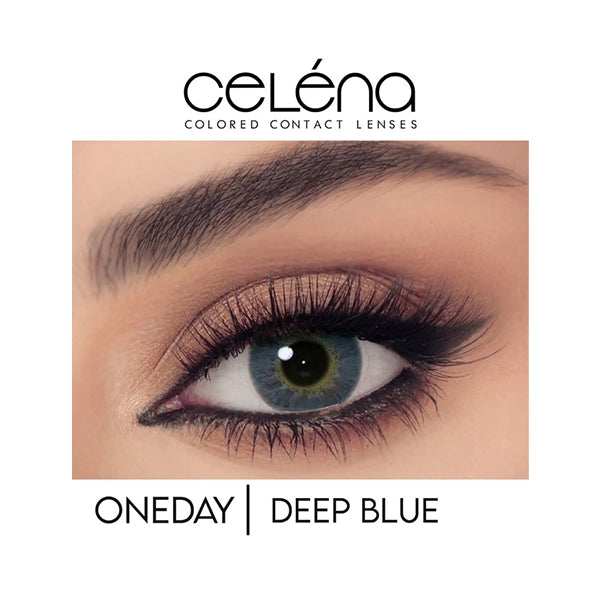 Celena Daily Contact Lenses Deep Blue 5 Pairs