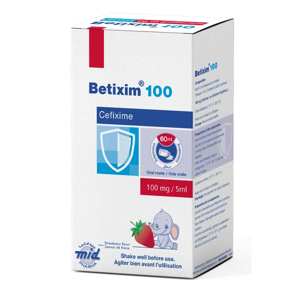 Betixim 100mg/5ml Suspension 30ml