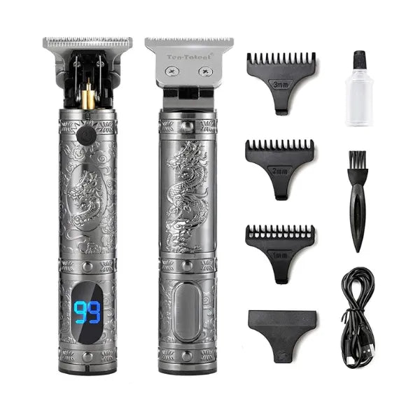 SUTTIK SILVER RECHARGEABLE HAIR CLIPPER 