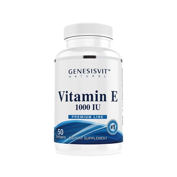 Genesisvit Vit E 1000 Iu 50 Softgels