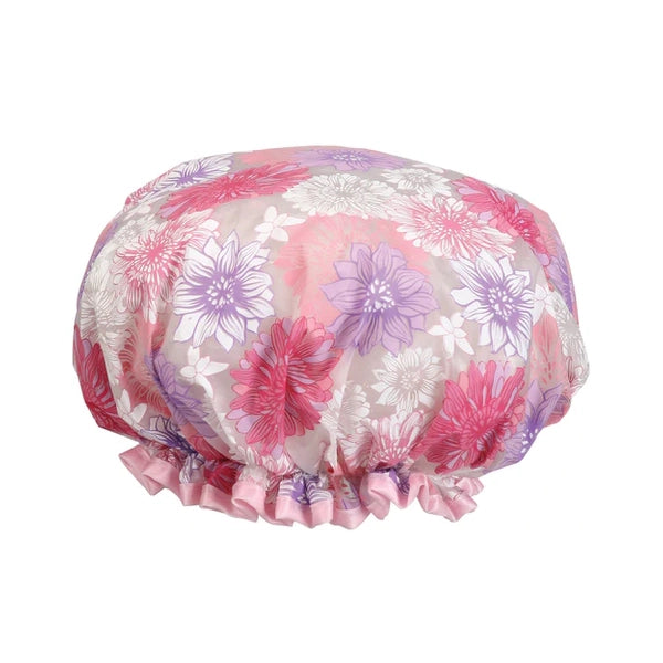 Cala Bouffant Shower Cap Pink Floral