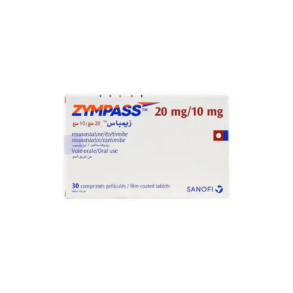 zympass 20mg/10mg tab 30's