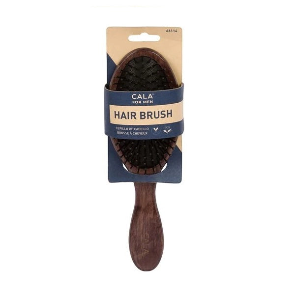 Cala Oval Hair Brush Dark Wood