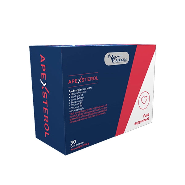 Apexam Apexsterol Food Supplement 30 Cap