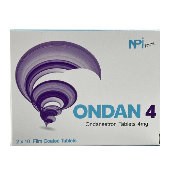 Ondan 4mg Tab 20's