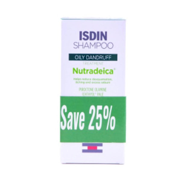 Isdin Anti Oily Dandruff Shampoo ( Offer Pack )