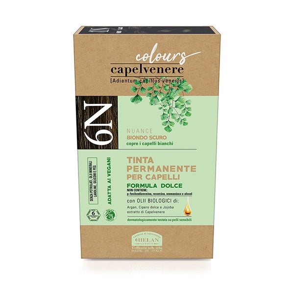 Helan Capelvenere Permanent Hair Dye Dark Blonde 6n