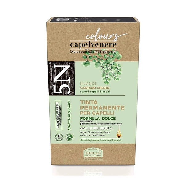 Helan Capelvenere Permanent Hair Dye Light Brown 5n