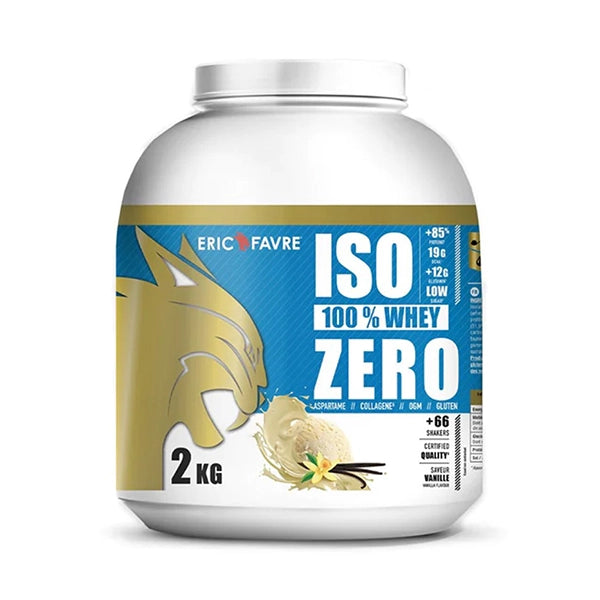 Eric Favre Iso 100% Whey Vanilla  2 Kg - Muscle Recovery - Eric Favre