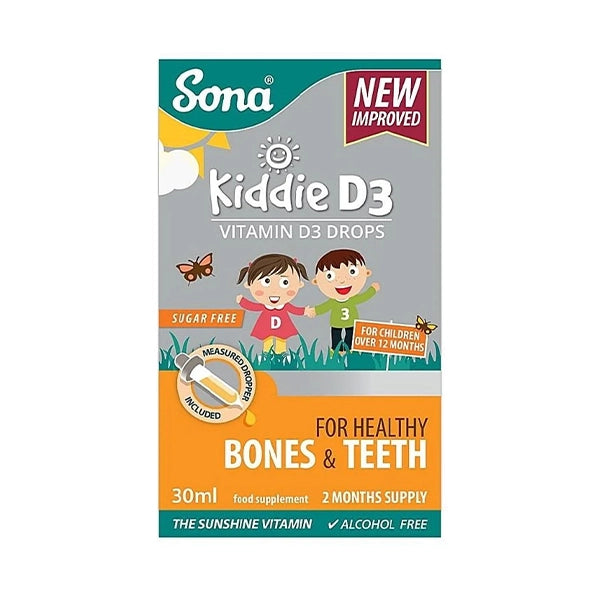 Sona Kiddie Vit D3 Drops 30 Ml