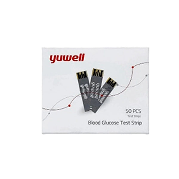 Yuwell Blood Glucose Test Strips 50 Pcs