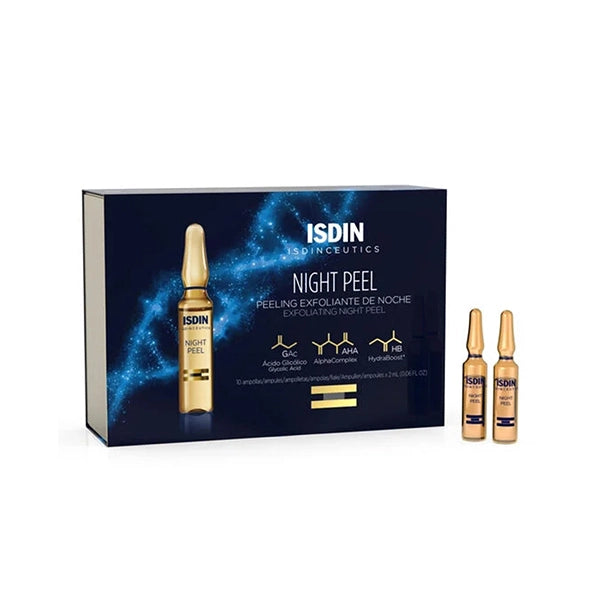 Isdin Exfoliating Night Peel  Serum 10 Amp *2 Ml