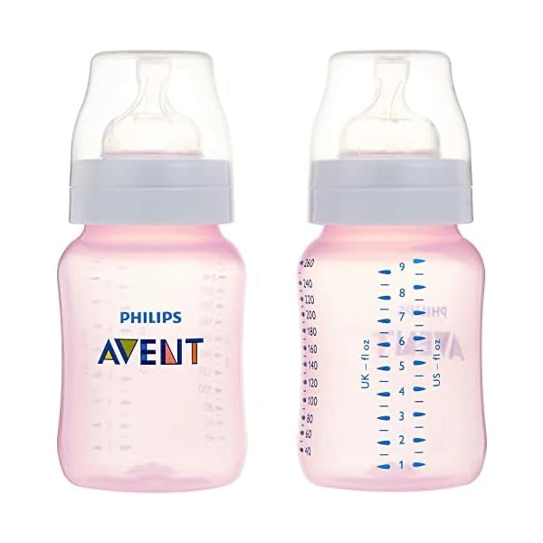 Philips Avent Anti Colic Pink 2 Bottles 260 Ml