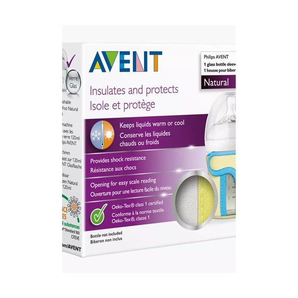 Philips Avent Glass Bottles 120 Ml  Sleeve