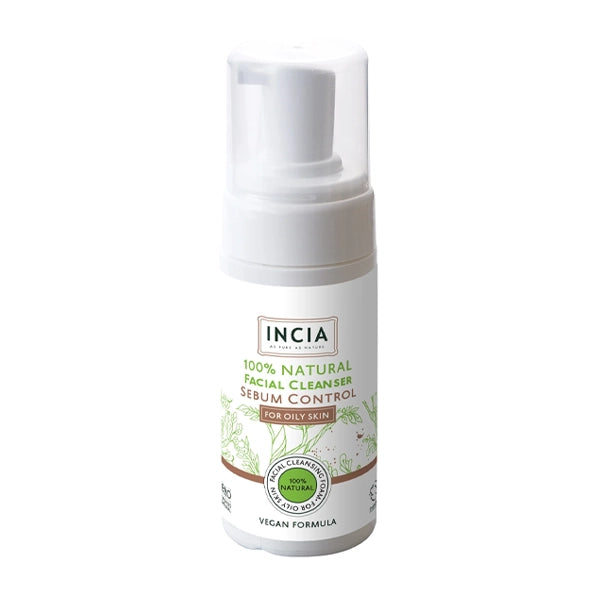 Incia Natural Facial Cleanser Sebum Control 125 Ml