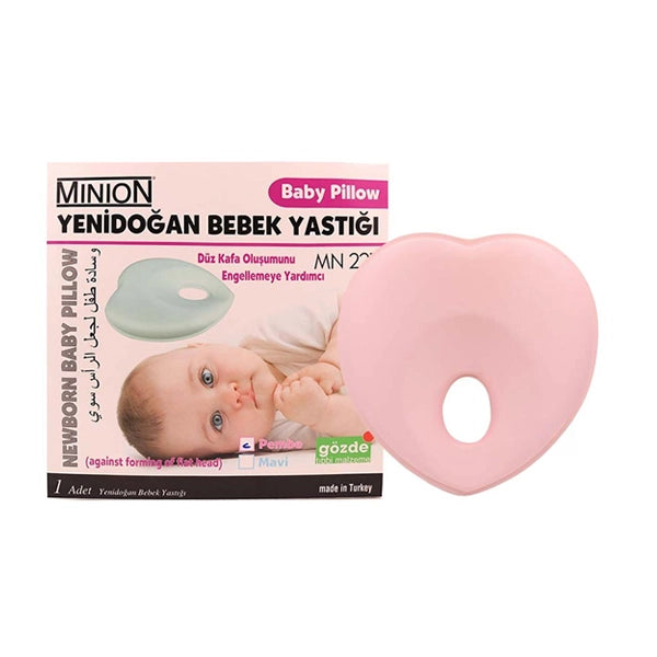 Minion Mn227 Pink New Born Baby Pillow