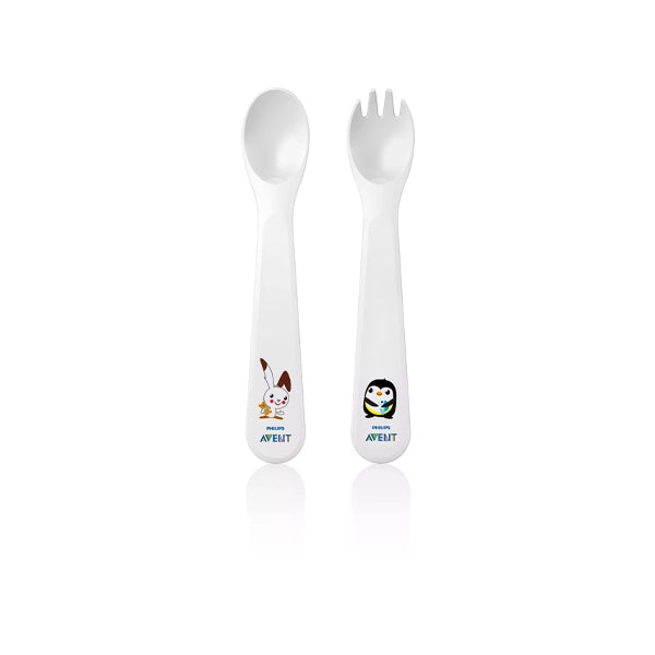 Philips Avent Fork &amp; Spoon +12m