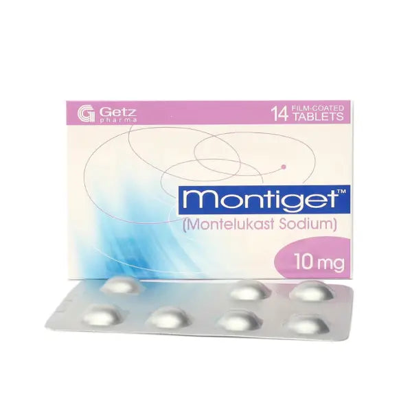 montiget 10mg tab 14's