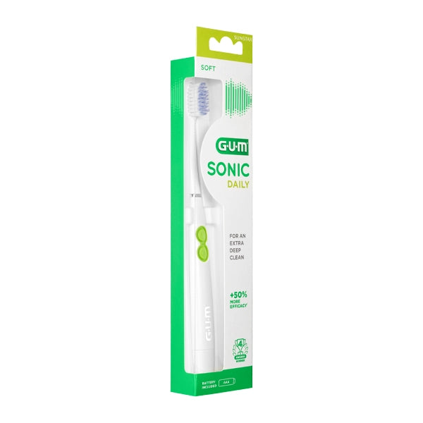 Gum Sonic Daily Soft Toothbrush With Battery