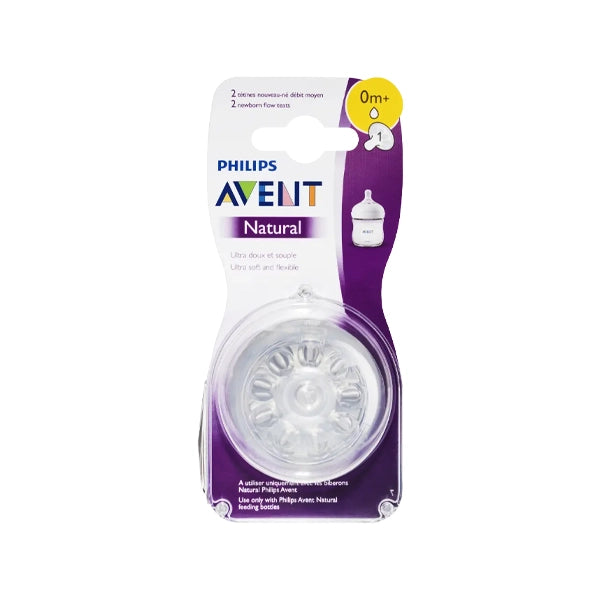 Philips Avent Natural Feeding Teats 0+m
