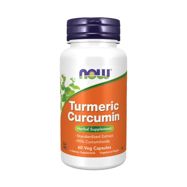 Now Turmeric Curcumin 60 Veg Cap