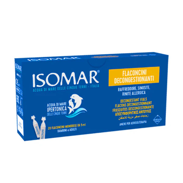 Isomar Decongestant Vials 20*5ml Vials