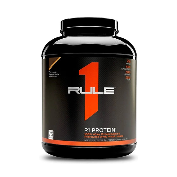 Rule One Proteins Peanut Butter 100% Iso Whey Protein 71 Servings - Muscle Recovery - Rule One Proteins