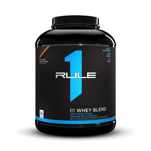 Rule One Proteins  Whey Blend Chocolate Peanut Butter 2.28 Kg - Protein Powder - Rule One Proteins