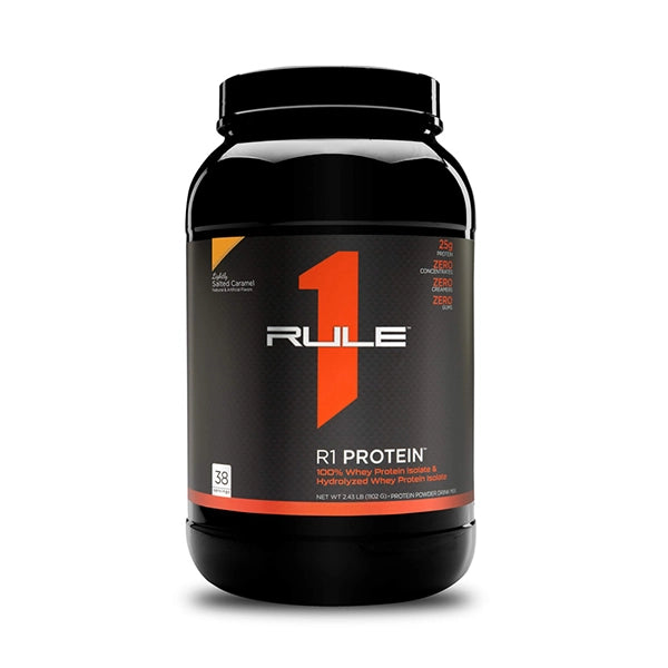 Rule One Iso Rule One Proteins 100% Whey Iso Protein Lightly Salted Caramel 30 ...
