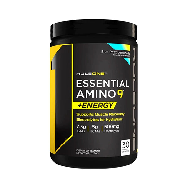 Rule One Essential Amino 9 Blue Razz Lemonade 30 Servings - Muscle Recovery - Rule One Proteins