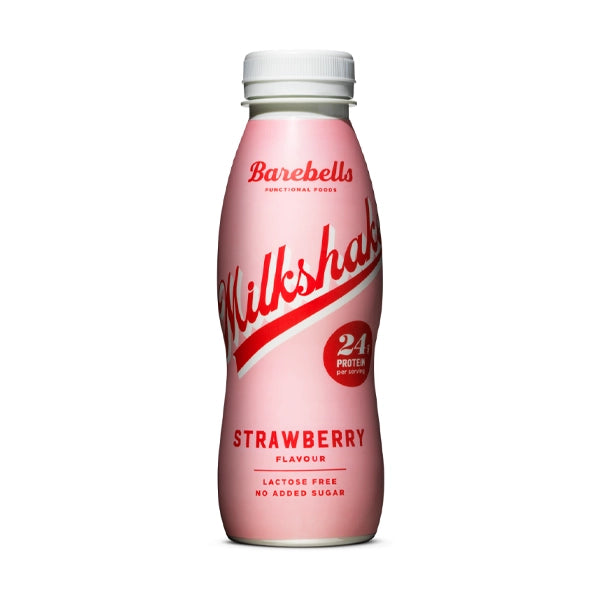 Barebells Milkshake Strawberry 330 Ml - High Protein - Barebells