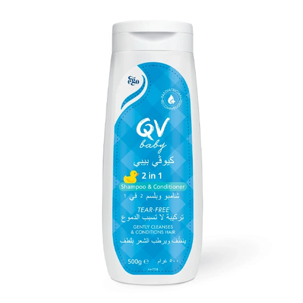 Qv Baby Shampoo &amp; Conditioner Tears Free 500 Ml
