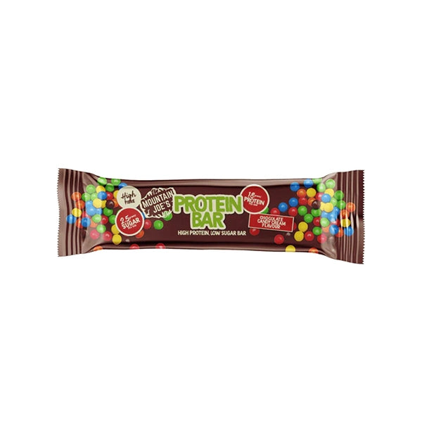 Mountain Joe’s Protein Bar Chocolate Candy Cream 55 G - Nutritious Snack - Mountain Joe's